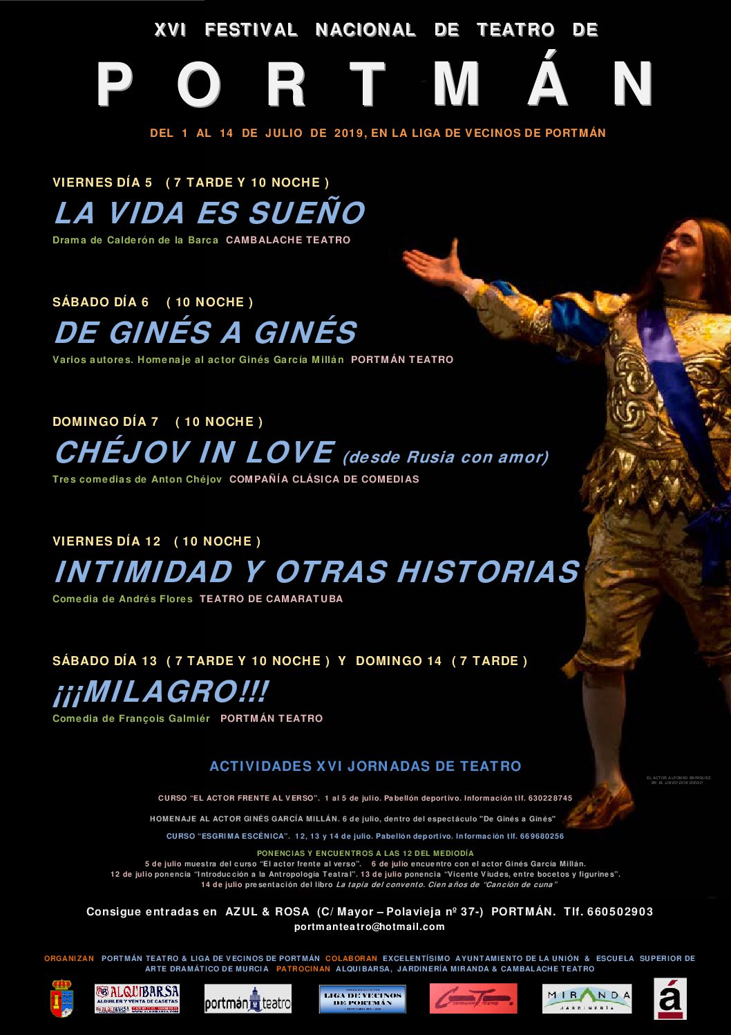 XVI FESTIVAL NACIONAL DE TEATRO EN PORTMÁN